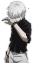 😏 emoji Tokyo Ghoul Telegram sticker 10 of 62
