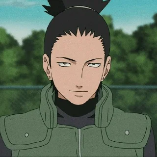 🎼 emoji 📓shikamaru .❈. @KA_anime_sticker Telegram sticker 8 of 55