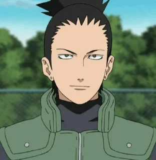 🎼 emoji 📓shikamaru .❈. @KA_anime_sticker Telegram sticker 7 of 55