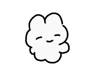 😊 emoji やさうさちゃん Telegram sticker 9 of 120