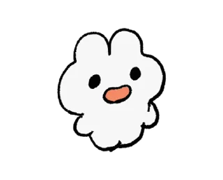 😀 emoji やさうさちゃん Telegram sticker 18 of 120