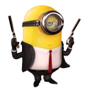 🔫 emoji Minions Telegram sticker 19 of 50