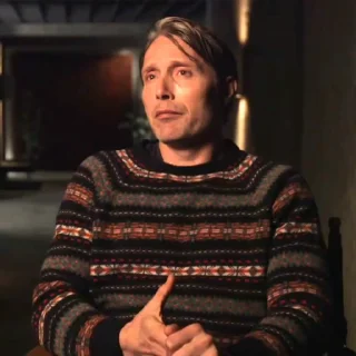 Sticker from Mads Mikkelsen @EliotSticker