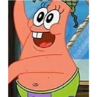 😁 emoji Patrick Telegram sticker 21 of 31