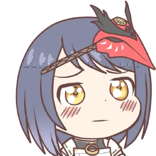 🥺 emoji Inazuma Girls by @AlezconlaZ Telegram sticker 22 of 106