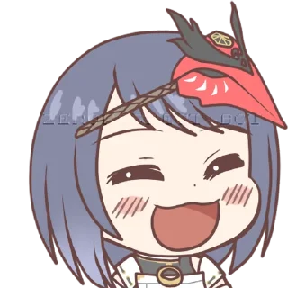 😄 emoji Inazuma Girls by @AlezconlaZ Telegram sticker 19 of 106