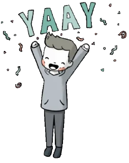 🎉 emoji Boy & Girl @Stickersnew Telegram sticker 6 of 18
