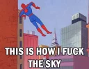 😆 emoji Spiderman Telegram sticker 15 of 32