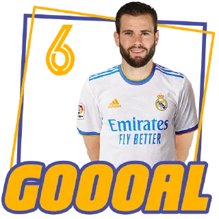 Sticker from RealMadrid2021/22