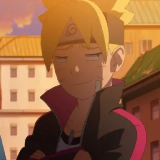 😏 emoji Boruto @StickersofAnime Telegram sticker 12 of 120