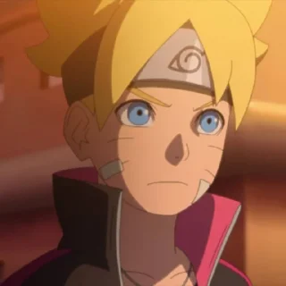 🙁 emoji Boruto @StickersofAnime Telegram sticker 13 of 120