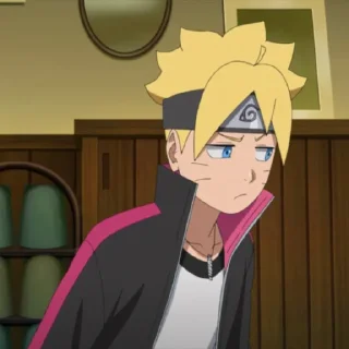 😕 emoji Boruto @StickersofAnime Telegram sticker 15 of 120