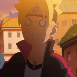 😨 emoji Boruto @StickersofAnime Telegram sticker 11 of 120