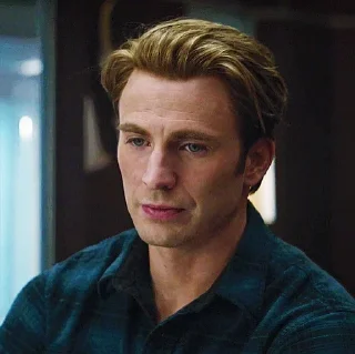 🇺🇸 emoji ❖ ，Steve Rogers - @DarknessStickers ✭ Telegram sticker 2 of 120