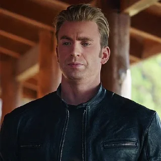 🇺🇸 emoji ❖ ，Steve Rogers - @DarknessStickers ✭ Telegram sticker 17 of 120