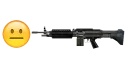 😐 emoji Poker Gun Telegram sticker 10 of 68