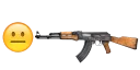 😐 emoji Poker Gun Telegram sticker 8 of 68
