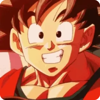 😄 emoji Sebastian's Dragon Ball Z pack Telegram sticker 5 of 40