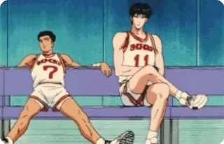 🤫 emoji Sebastian's Slam Dunk love's Telegram sticker 22 of 34