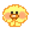 🤩 emoji ˗ˋʚ 𝑝𝑖𝑥𝑒𝑙 ♡︎ @I1RRN ɞˊ˗ Telegram sticker 2 of 119