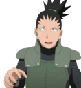 Sticker from shikamaru nara.saku