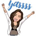 🤗 emoji Demi lovato stikers Telegram sticker 23 of 30