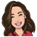 😂 emoji Demi lovato stikers Telegram sticker 6 of 30