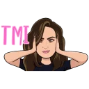 😤 emoji Demi lovato stikers Telegram sticker 3 of 30