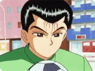 Sticker from Sebastian's Yu Yu Hakusho love