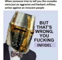 🤐 emoji DEUS VULT Telegram sticker 17 of 27