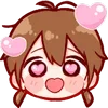 Cute Girl (@ShoutoEmoji) sticker preview 1