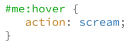 Sticker from CSS Class
