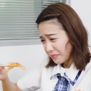 ☹️ emoji 微辣一姐組合包 Telegram sticker 10 of 101