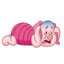 😨 emoji Zibarouyan - @Stickerabad Telegram sticker 19 of 39