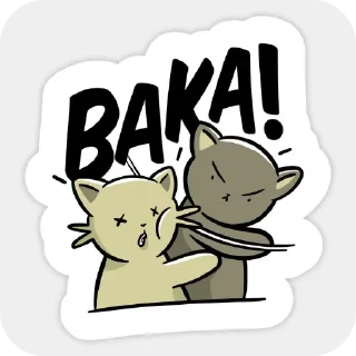 Sticker from Henry's pack