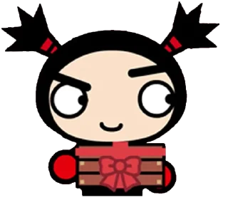 😏 emoji pucca Telegram sticker 8 of 28