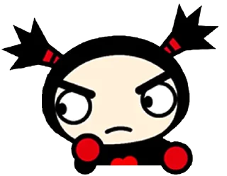 😾 emoji pucca Telegram sticker 7 of 28