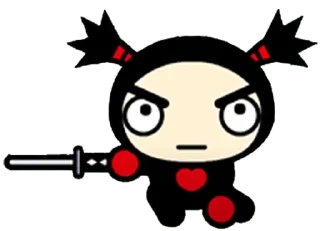 🗡 emoji pucca Telegram sticker 19 of 28
