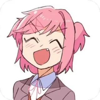 😂 emoji Нацуки😸 Telegram sticker 24 of 101