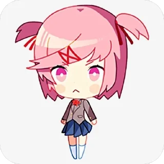 🥰 emoji Нацуки😸 Telegram sticker 7 of 101