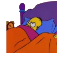 Sticker from Simpsons
