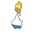 Sticker from Simpsons