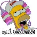 😗 emoji Simpsons Telegram sticker 22 of 117