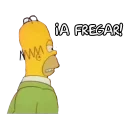 😡 emoji Simpsons Telegram sticker 10 of 117
