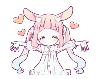 👧 emoji Makoto & Koto ^᪲ @ID_CALIXTE ོ𑁬 Telegram sticker 14 of 20