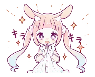 👧 emoji Makoto & Koto ^᪲ @ID_CALIXTE ོ𑁬 Telegram sticker 11 of 20