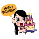 🎂 emoji Bua/namiiP Telegram sticker 19 of 72