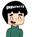 😅 emoji Rock lee by Rahman Yato Telegram sticker 10 of 92