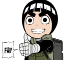 👍 emoji Rock lee by Rahman Yato Telegram sticker 3 of 92