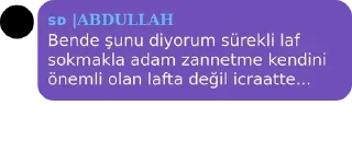 💜 emoji 🇹🇷 - ꜱᴏʜʙᴇᴛ ᴅᴜʀᴀɢɪ - 🇦🇿 pack by @QuotLyBot Telegram sticker 11 of 120